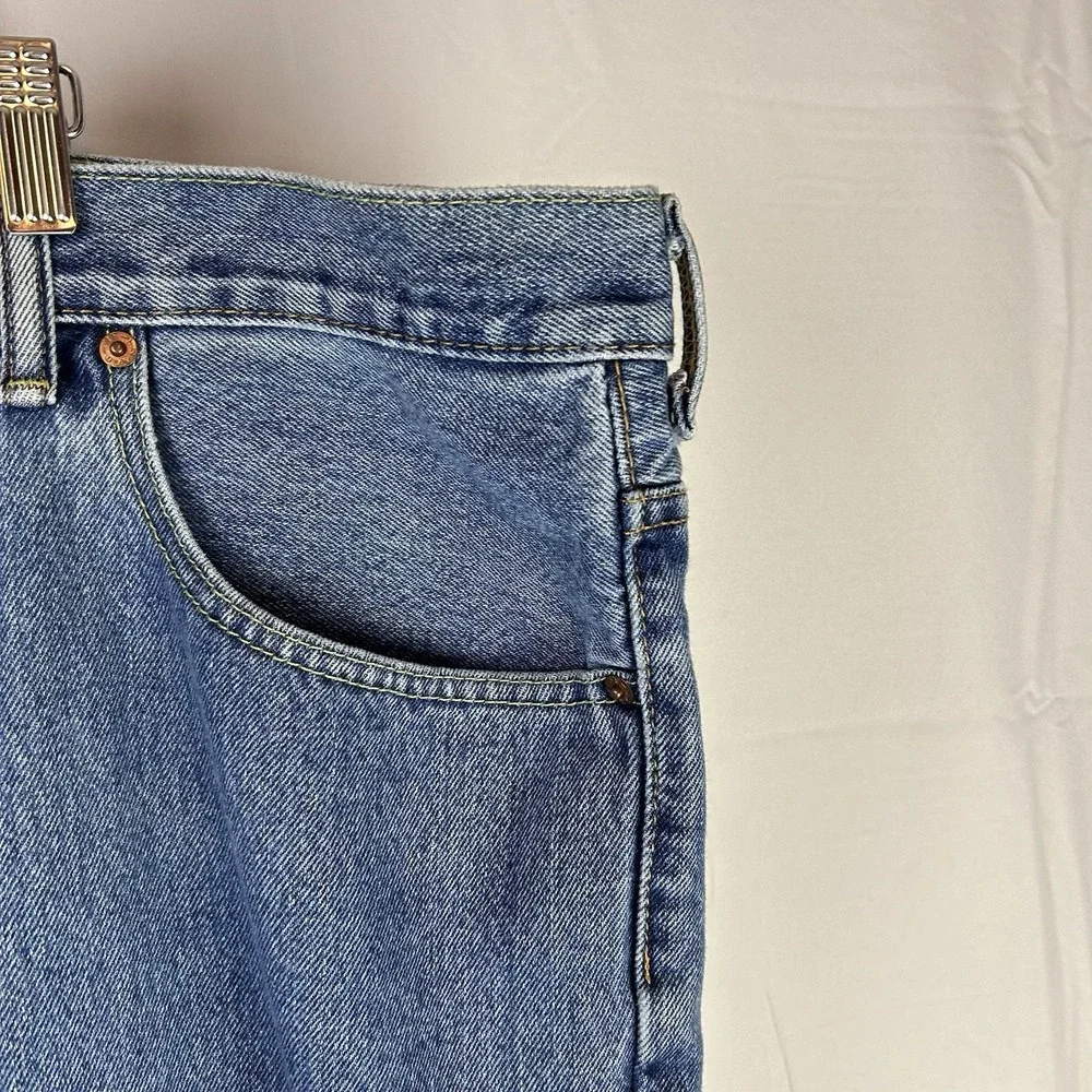 Levi's Men's Classic 505 Regular Fit Jean Straight Leg, Blue,‎ Size 54 x 32